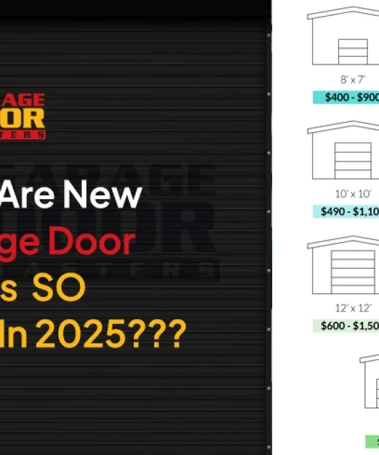 Why Are New Garage Door Prices SO High In 2025